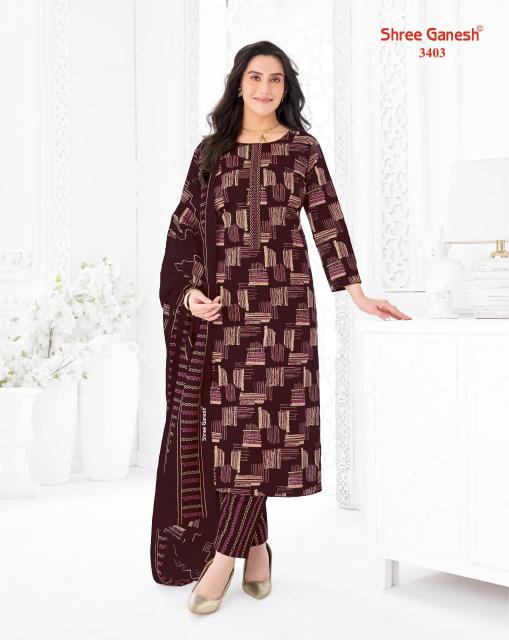 Shree ganesh samaiyra vol 24 wholesale cotton dress material in surat